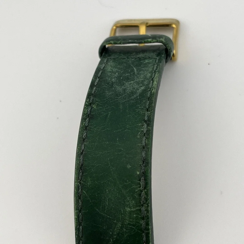 Woodstone Florence Green Sandalwood Watch Men 40mm‎ Case- New Battery